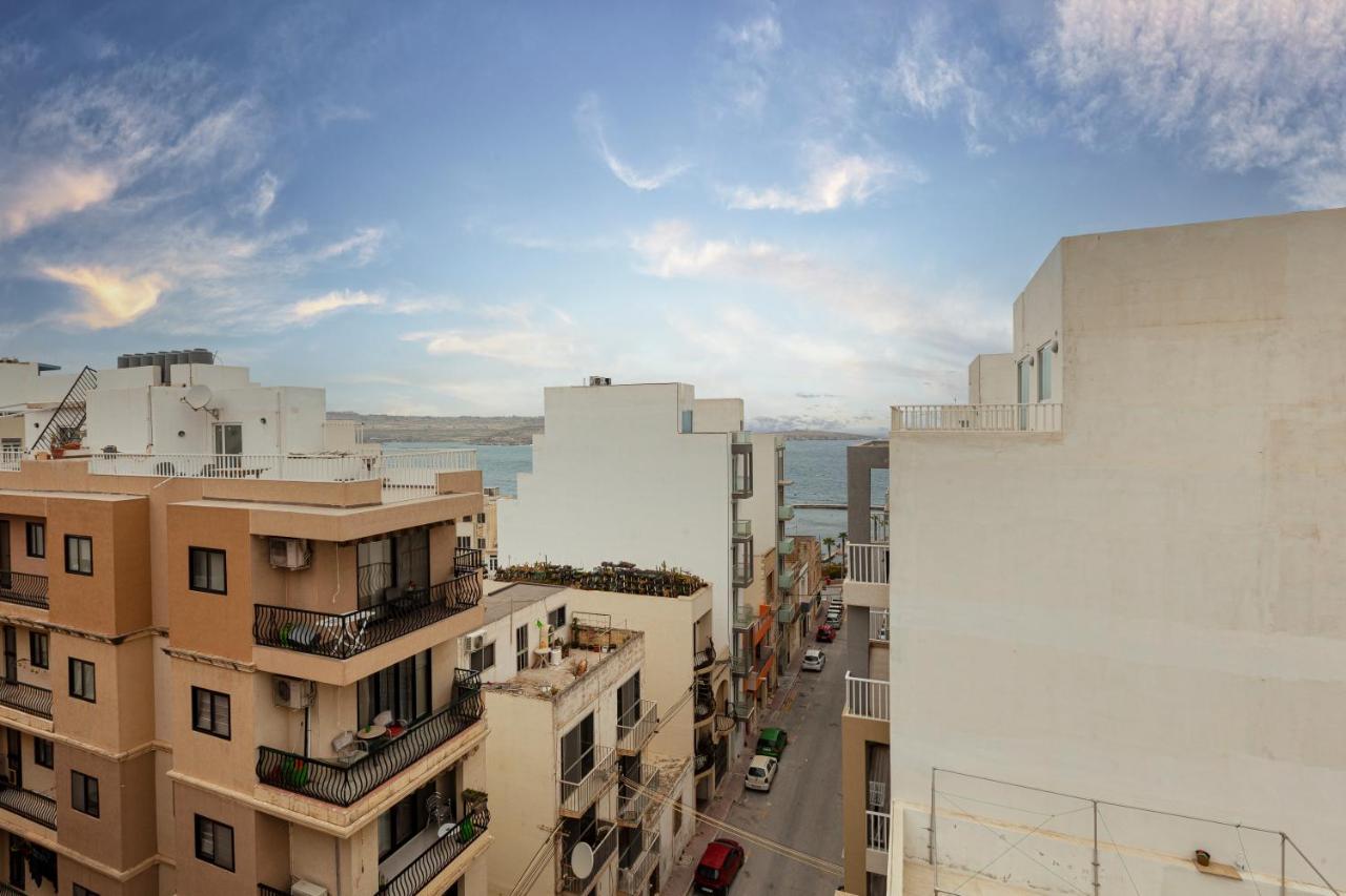 Perfect Seaview Penthouse Leilighet San Pawl il-Baħar Eksteriør bilde